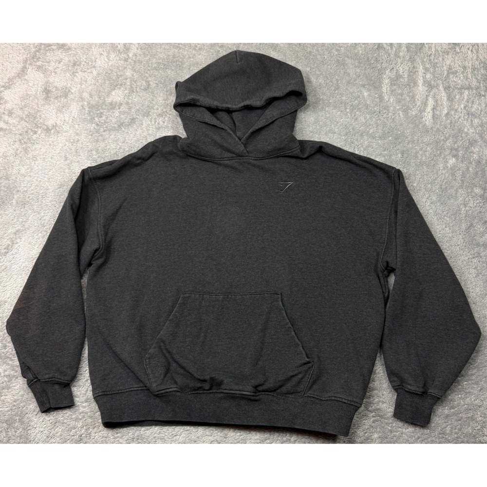 Gymshark Rest Day Gym Sweats Hoodie Womens M Dark Gray Long Sleeve‎ Sweatshirt